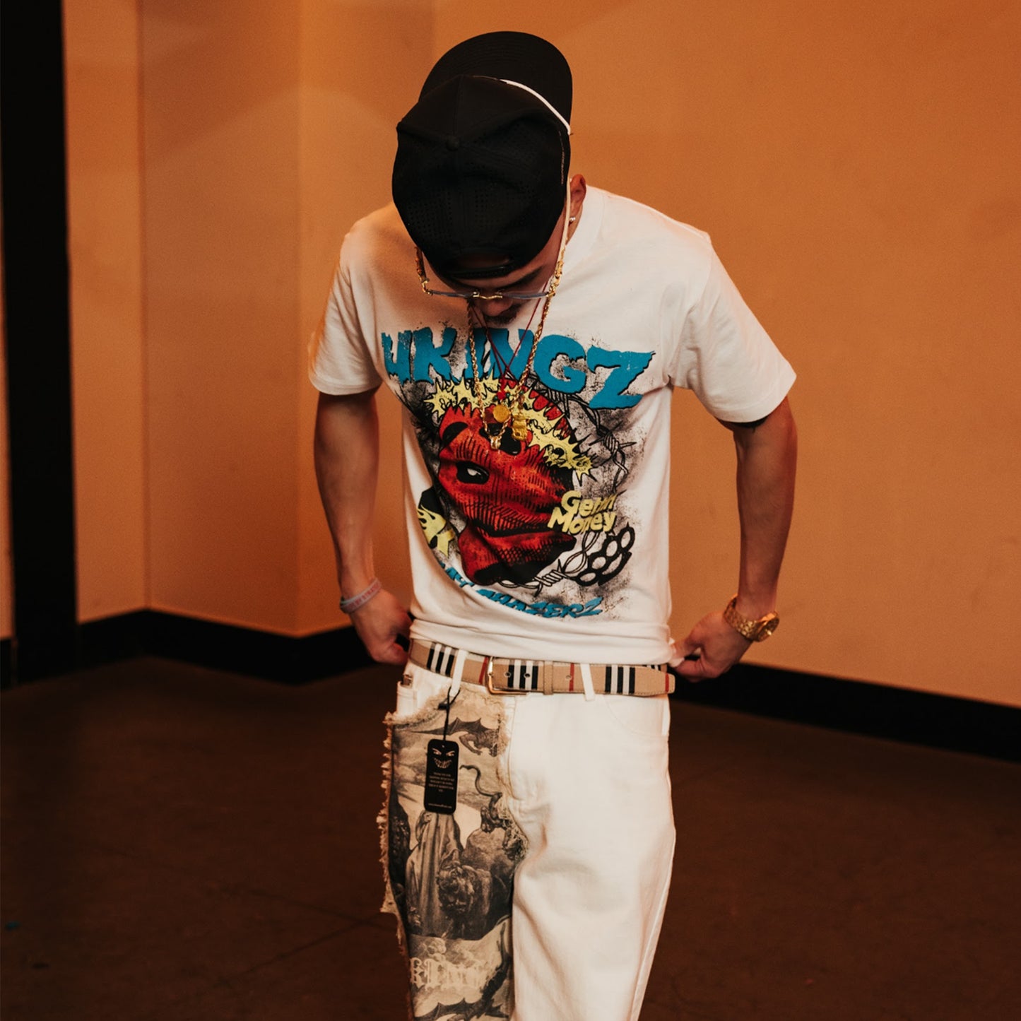 Street Jesuz T-Shirt (White)