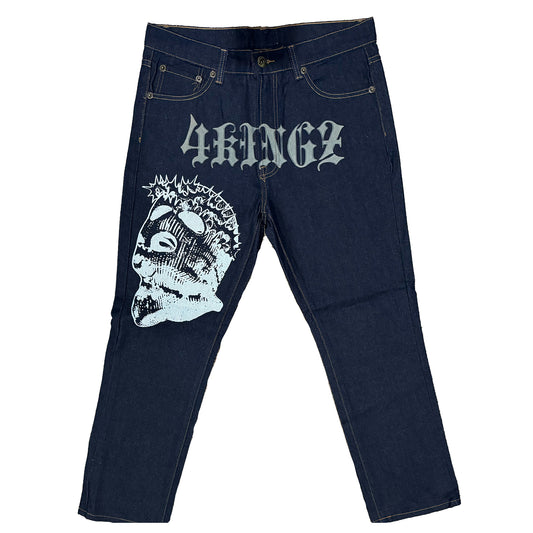 Ski Mask Jesuz Jeans (Blue)